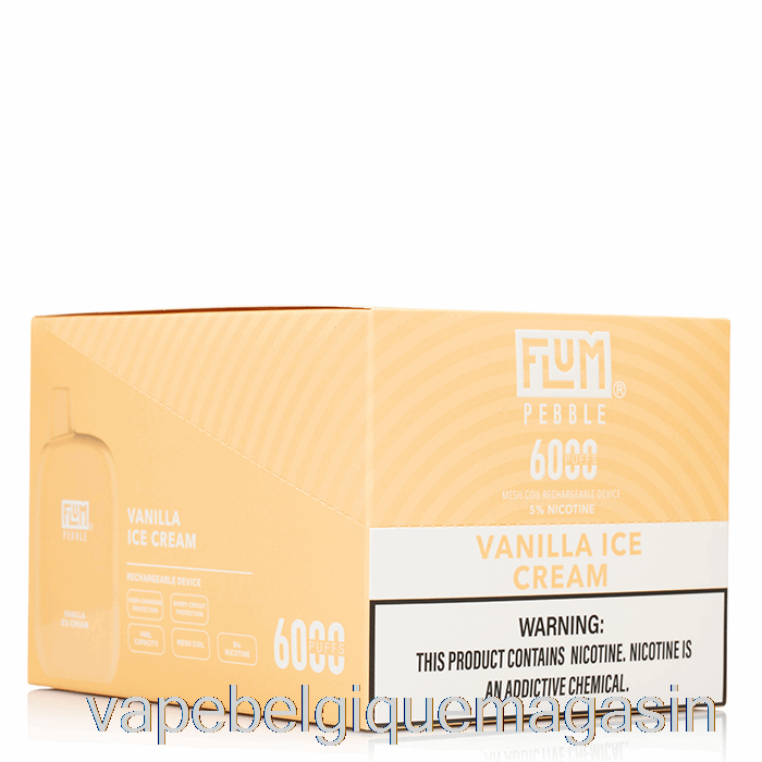 Vape Belgique [10-pack] Flum Pebble 6000 Jetable
